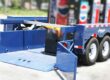Trailer moving a vending machine